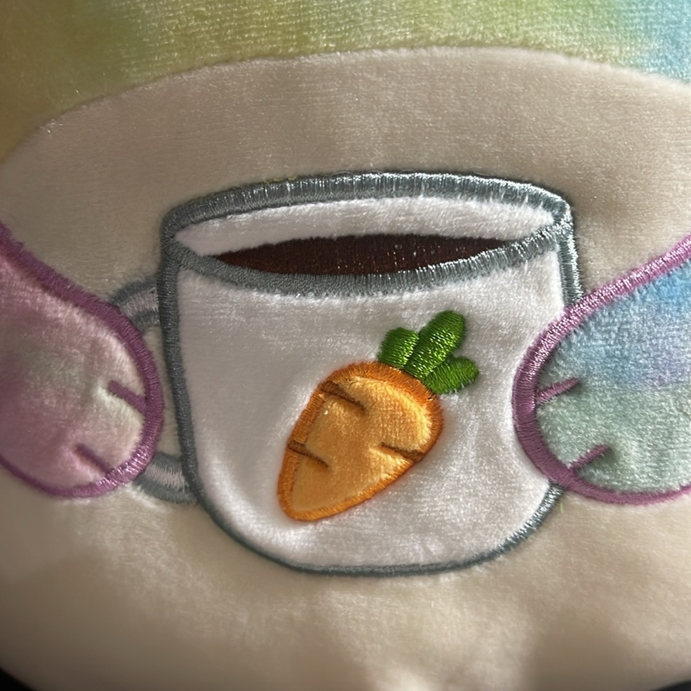 Squishmallow Candy the tie dye rabbit 12” NWT - Picture 3 of 6